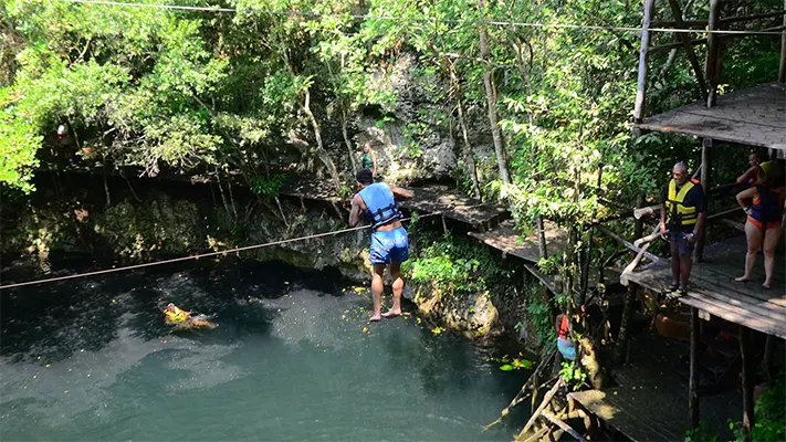 Tour de Cenotes con transporte desde Cancun